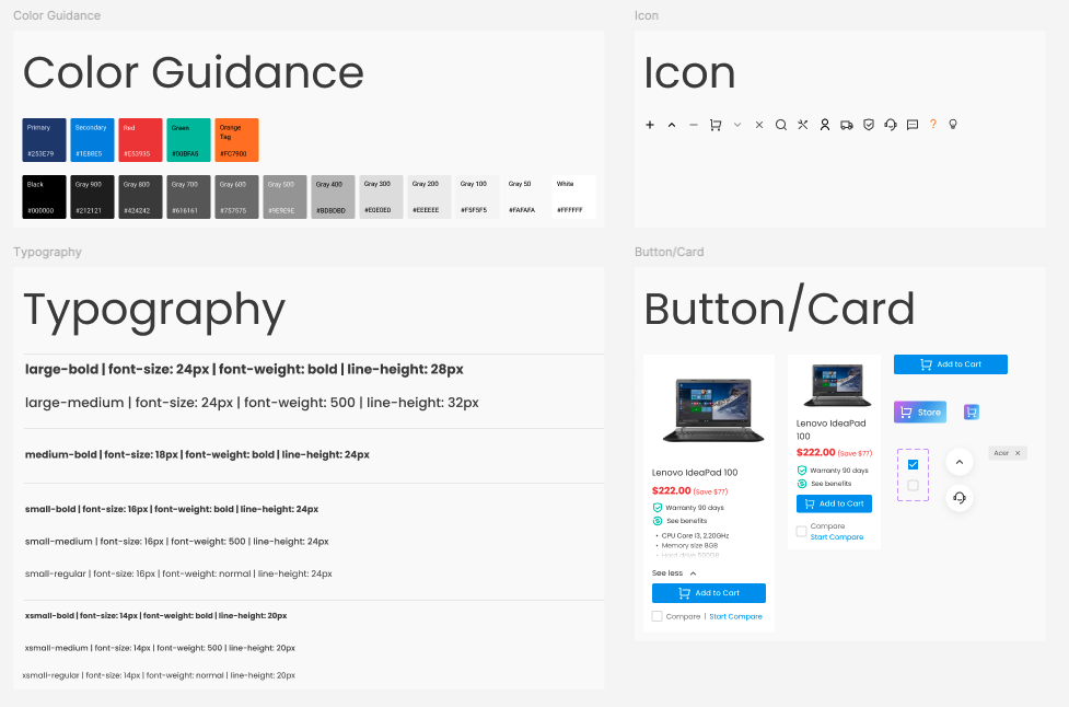 UI guideline